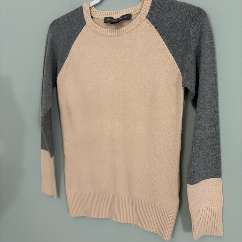 FRENCH CONNECTION Colorblock Raglan Sleeve Sweater - Picture 4 of 9
